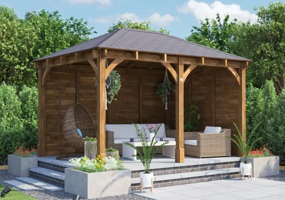 Leviathan Walled Chunky Gazebo