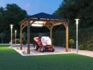 Leviathan Carport 3030 3m x 3m 3 x 3 Open Night
