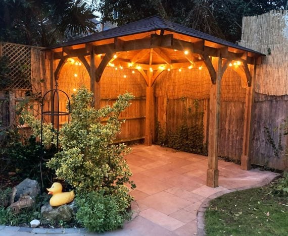 Leviathan Chunky Open Corner Gazebo