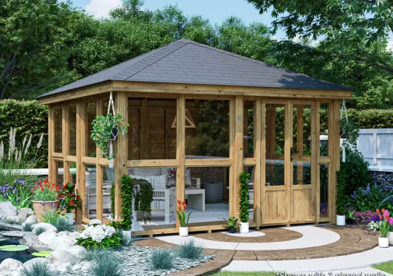 Private: Leviathan Summerhouse W4.0m x D4.0m