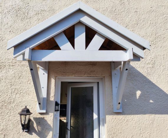 Thunderdam-Pent-Wooden-Porch-Canopy-Full-Height-2-Post