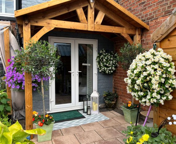 Thunderdam-Wide-Wooden-Porch-Canopy-Full-Height-2-Post-3m-x-1.5m