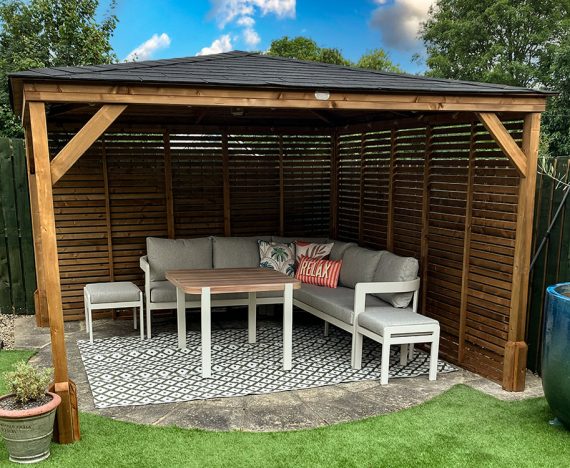 Utopia-slatted-wall-gazebo-3m-x-3m