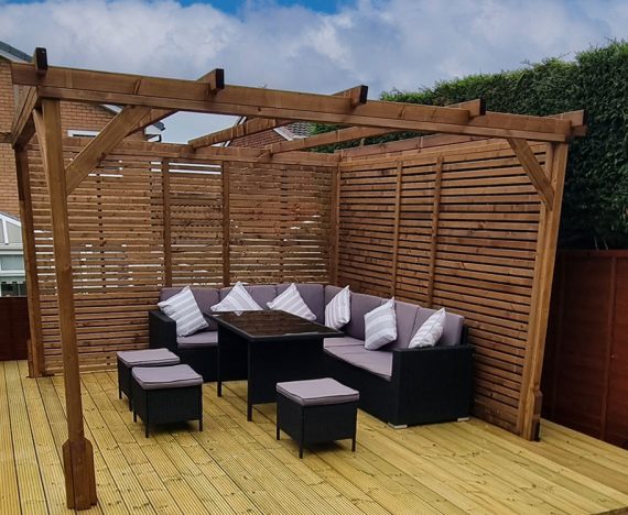 Utopia-slatted-wall-wooden-pergola-W3m-x-D3m