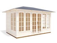 valiant summerhouse 3.5m x 2.5m on white background