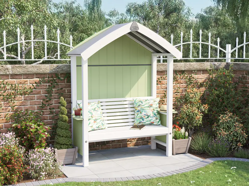 WPC-Arbour-Night-Painted
