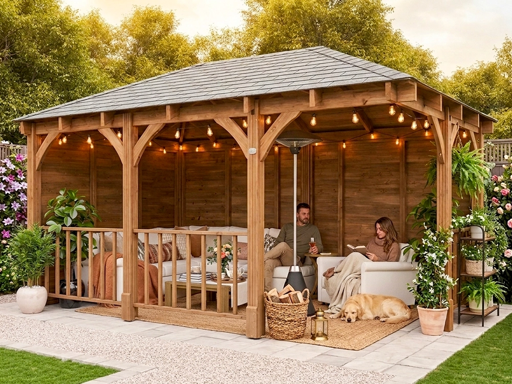 corner gazebo