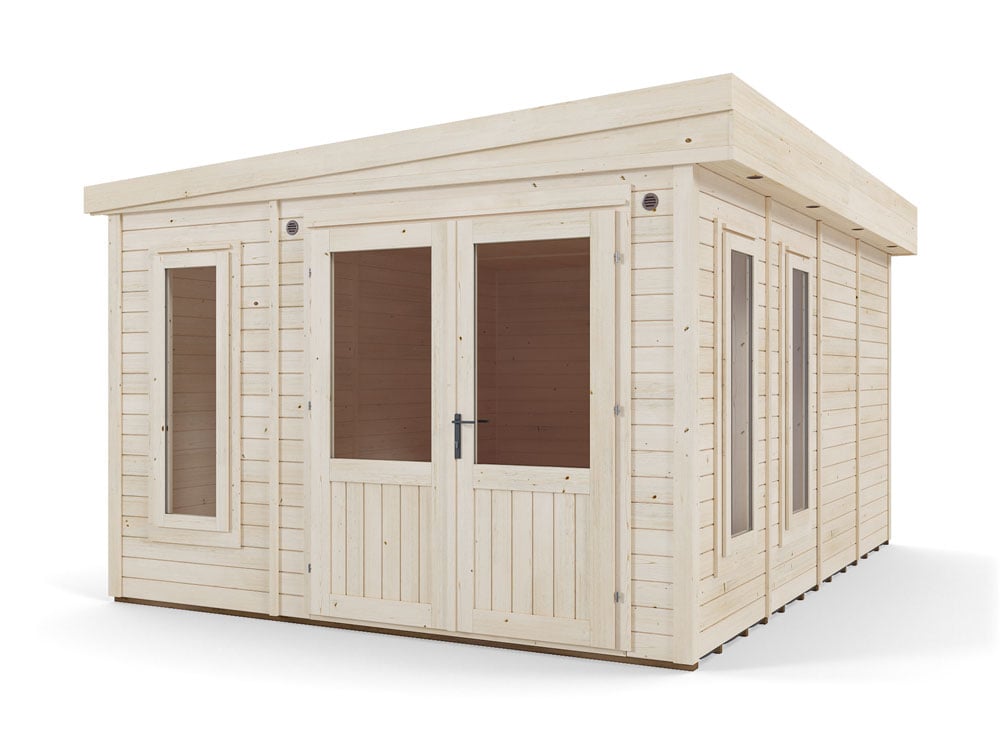 Dominator Insulated Garden Office 3.5m x 4.5m | Dunster House