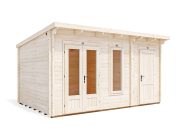 terminator log cabin 4.5m x 3m wooden log cabins for sale