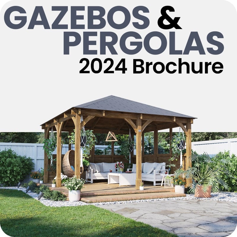 gazebos and pergolas brochure
