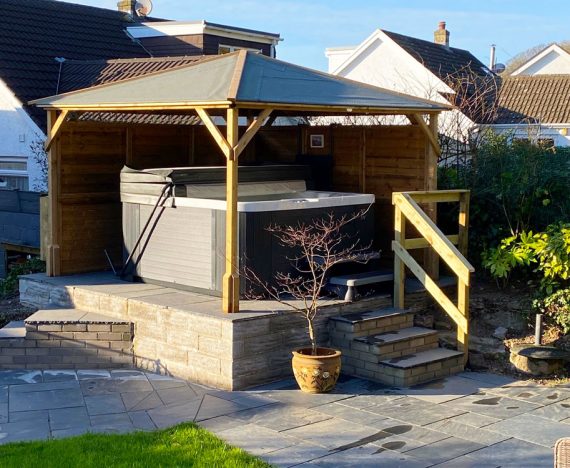 Utopia Walled Gazebo Full Height W3.0m x D3.0m