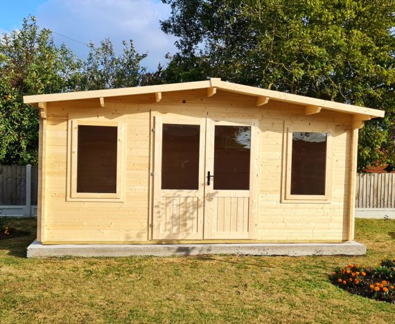 Severn Log Cabin W5.0m x D3.0m