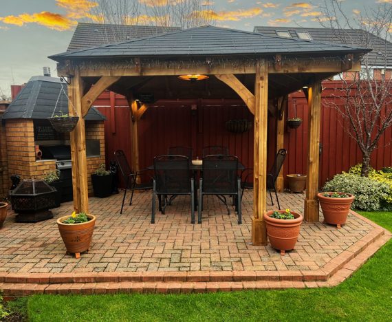 Leviathan Chunky Open Gazebo W3.0m x D3.0m