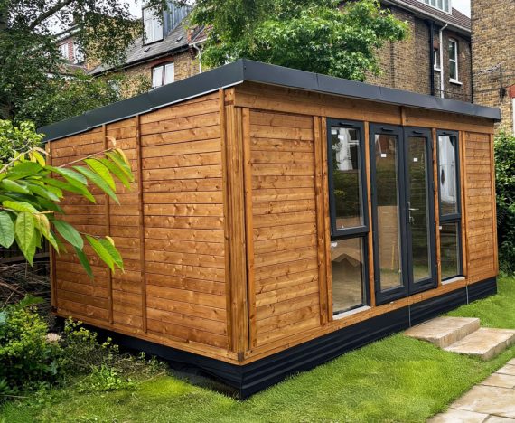 Titania INSULATED Garden Office W4.5m x D3.5m or W15' x D11'