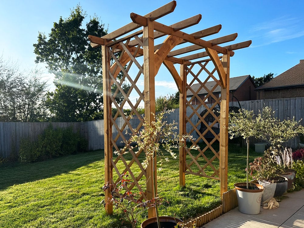 Jasmine Trellis Arch Pergola