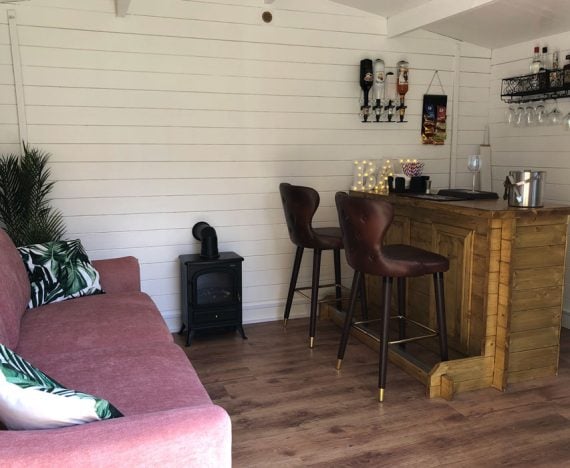 Rhine Log Cabin Interior