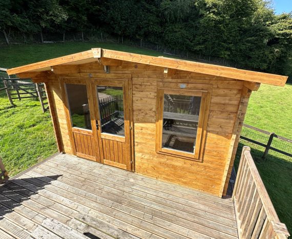 Rhine Log Cabin W4.0m x D2.5m