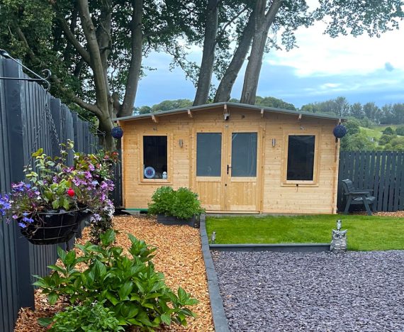 Severn Log Cabin W5.0m x D3.0m