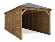 leviathan carport wooden carport 3 x 6