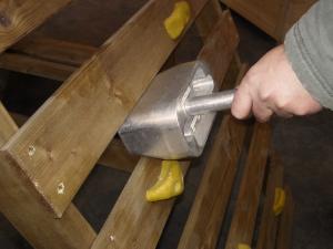 EN71 Safety tested wooden Garden climbing frames