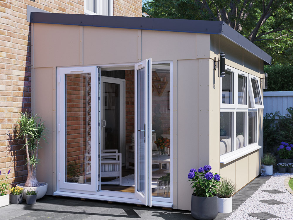 addroom modular 4 x 3 house extension alternative
