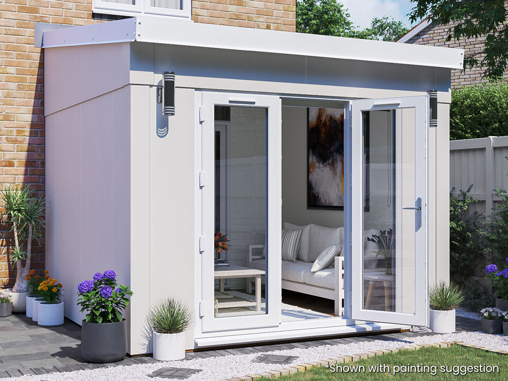 Addroom Modular Extension 3m x 3m Painted Anthracite Text