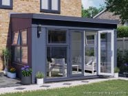 4m x 3m Addroom Conservatory Alternative Grey