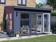 4m x 3m Addroom Conservatory Alternative Grey