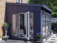 4m x 3m Addroom Conservatory Alternative Grey