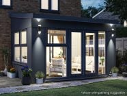 4m x 3m Addroom Conservatory Alternative Grey