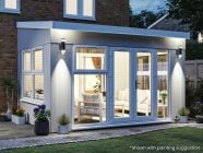 4m x 3m Addroom Conservatory Alternative White