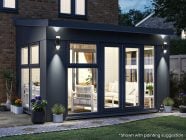 4m x 3m Addroom Conservatory Alternative Grey