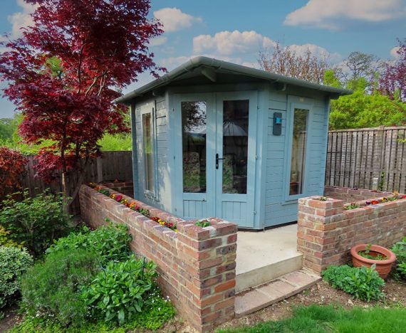 Corner Log Cabin
