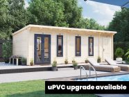 Log Cabin with uPVC