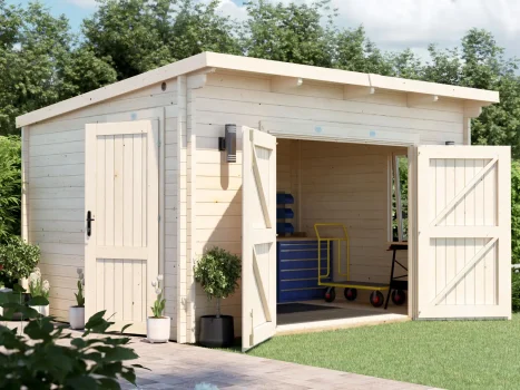 EvilGenius Log Cabin Workshop