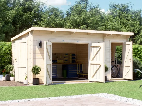 EvilRob Multi Room Log Cabin Workshop