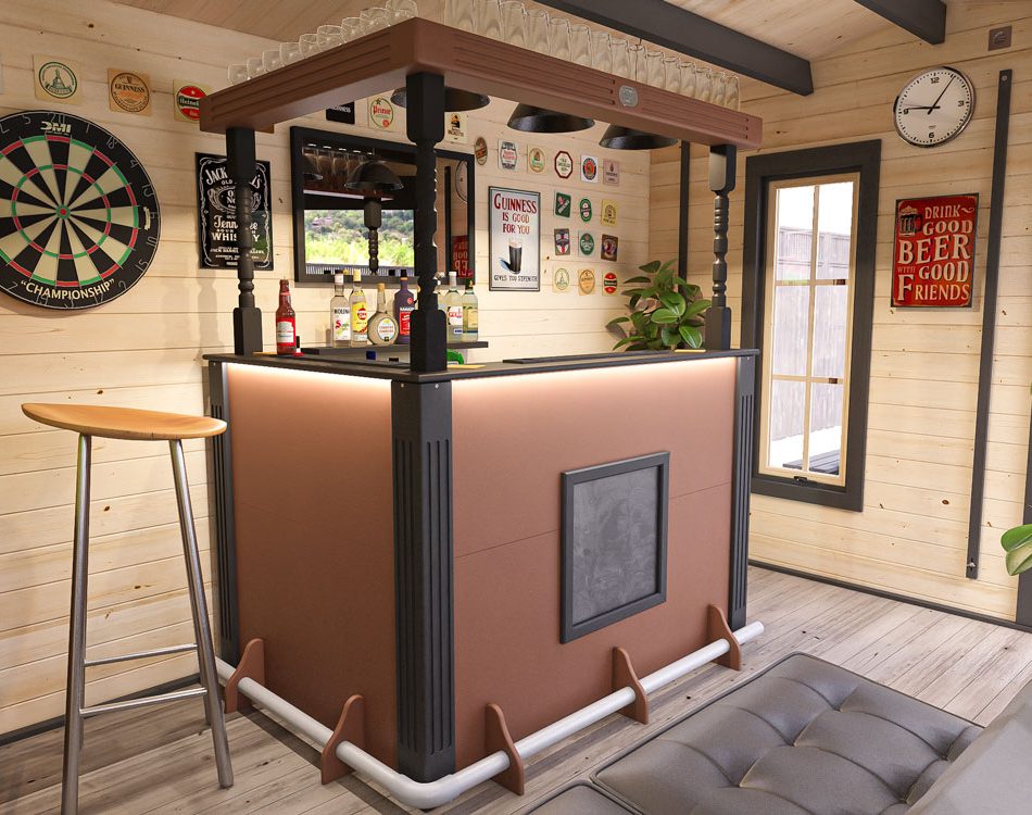 Log Cabin Bars