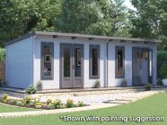 log cabin paint ideas