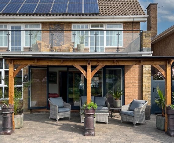 Lean to Gazebo