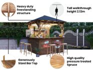 garden bar features