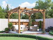 Leviathan Hall Wall Pergola 3m x 3m