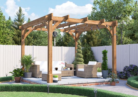 Leviathan Wooden Pergola