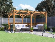 Leviathan Hall Wall Pergola 4m x 3m