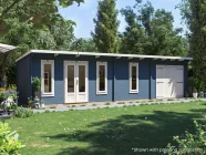 S11-Terminator-EvilGenius-10025-Exterior-Closed-Painted-text Log Cabin