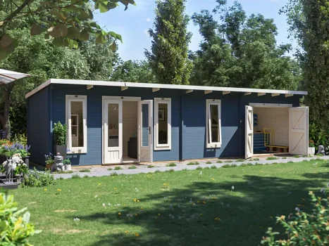 EvilGenius Grande Log Cabin and Workshop