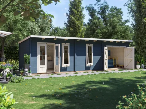 EvilGenius Grande Log Cabin and Workshop