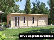 S11-Terminator-EvilGenius-9025-Exterior-uPVC-White Log Cabin