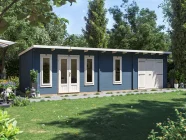 S11-Terminator-EvilGenius-9525-Exterior-Closed-Painted Log Cabin