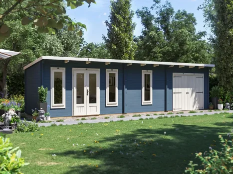 EvilGenius Grande Log Cabin and Workshop