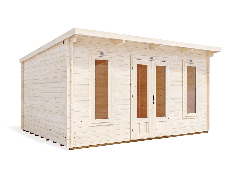 Terminator Pent Log Cabin 4.5m x 3.5m | Dunster House